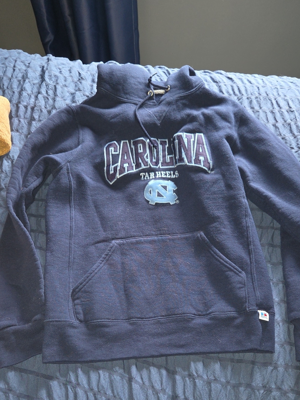 Russell Athletic Navy Carolina Tar Heels Crewneck Sweatshirt